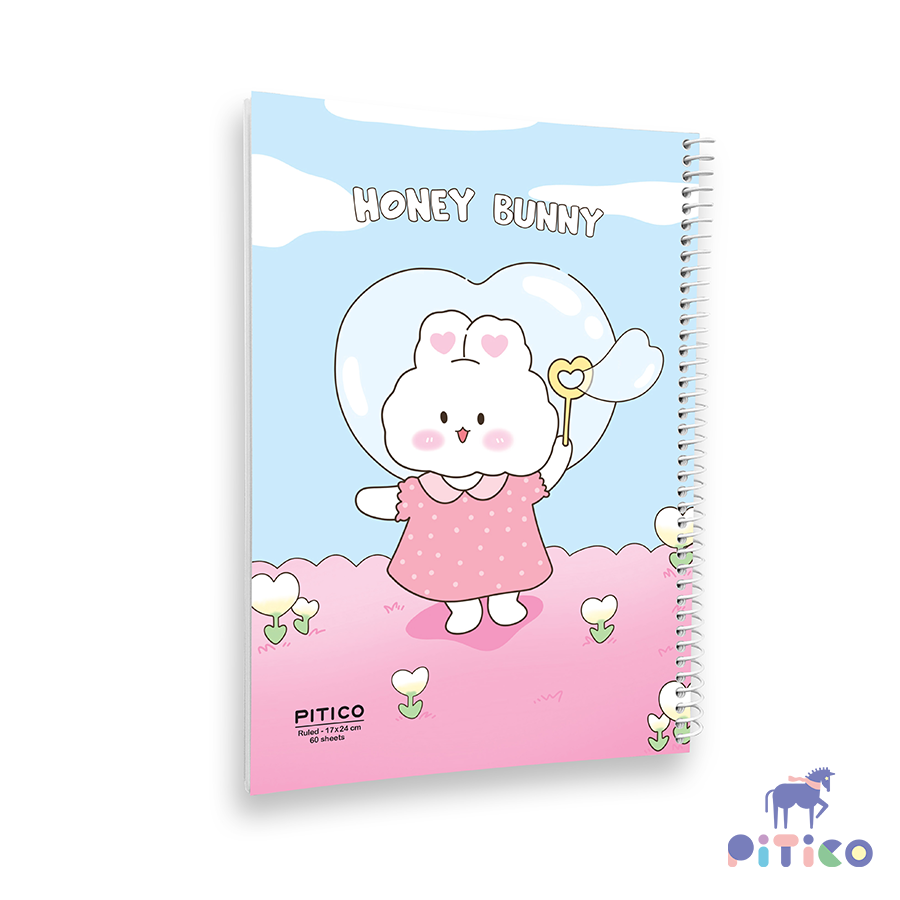 دفتر خط دار 60 برگ فانتزی طرح 2