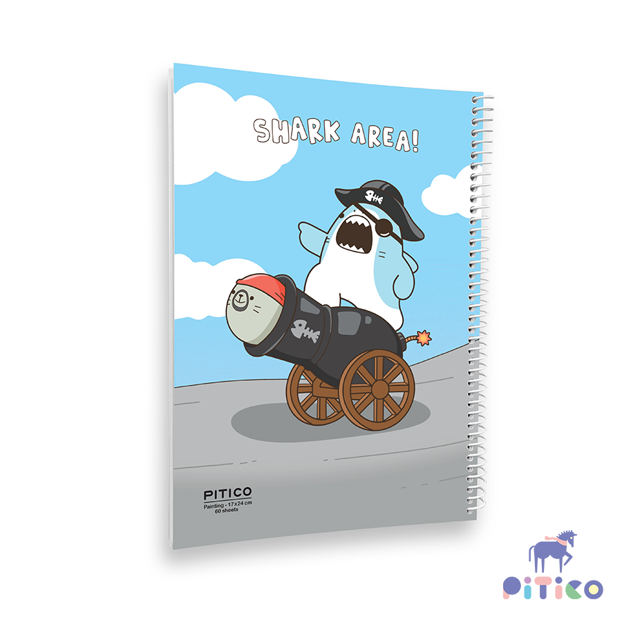 دفتر نقاشی 60 برگ فانتزی طرح 3