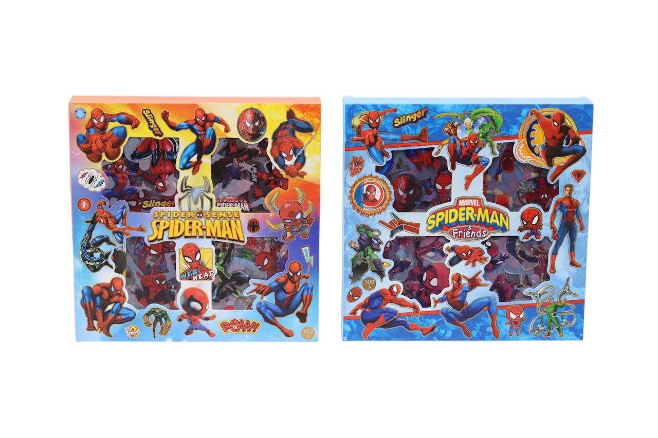 استیکر جعبه دار ۱۰۰ تیکه بزرگ