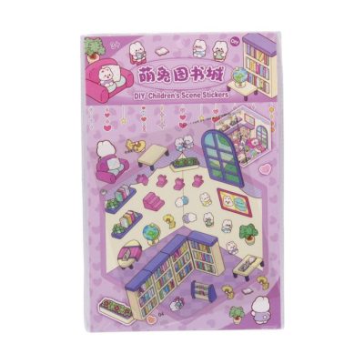 استیکر 3D چیدمان فانتزی 11 بونیک مارکت