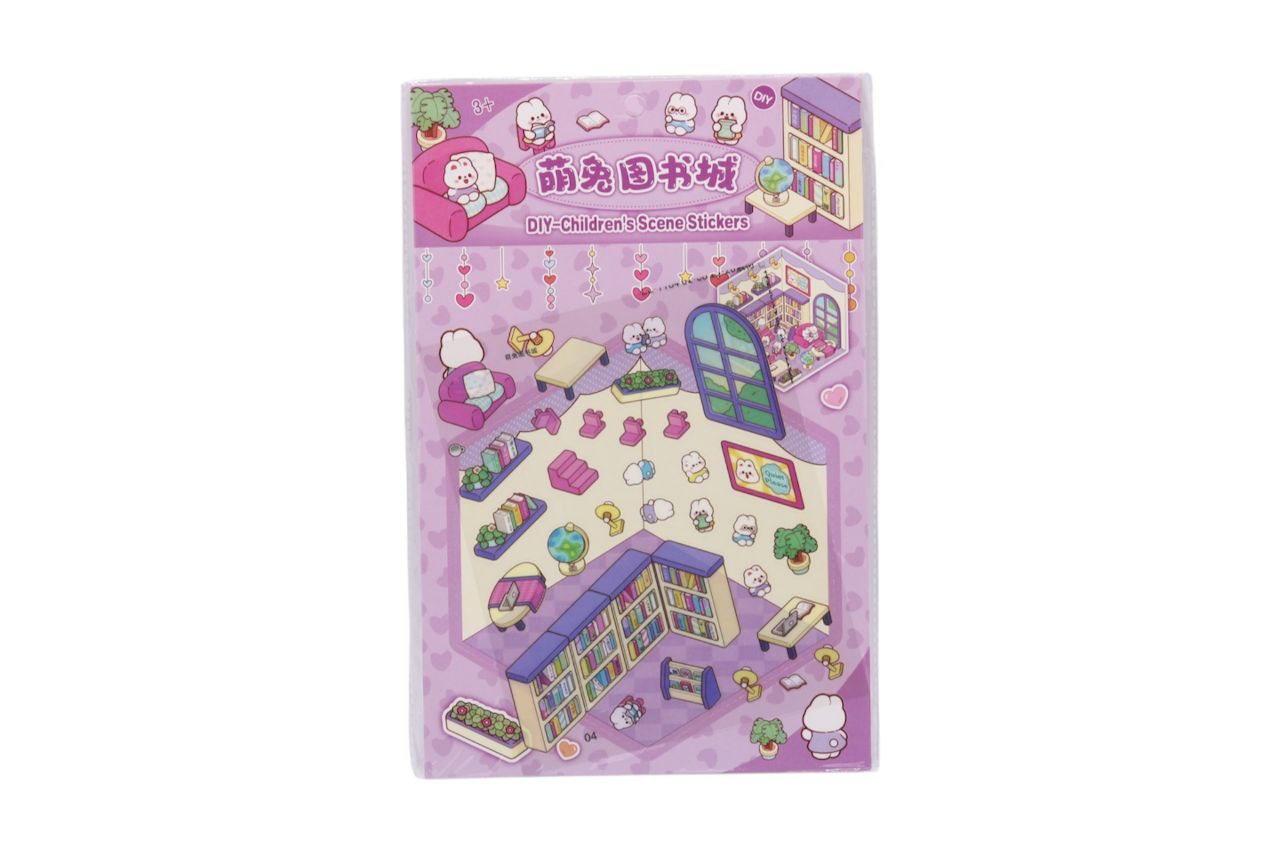 استیکر 3D چیدمان فانتزی 3 بونیک مارکت