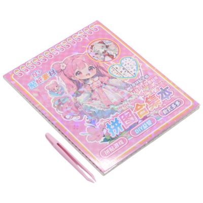 استیکر دفترچه ای پازلی 4 بونیک مارکت