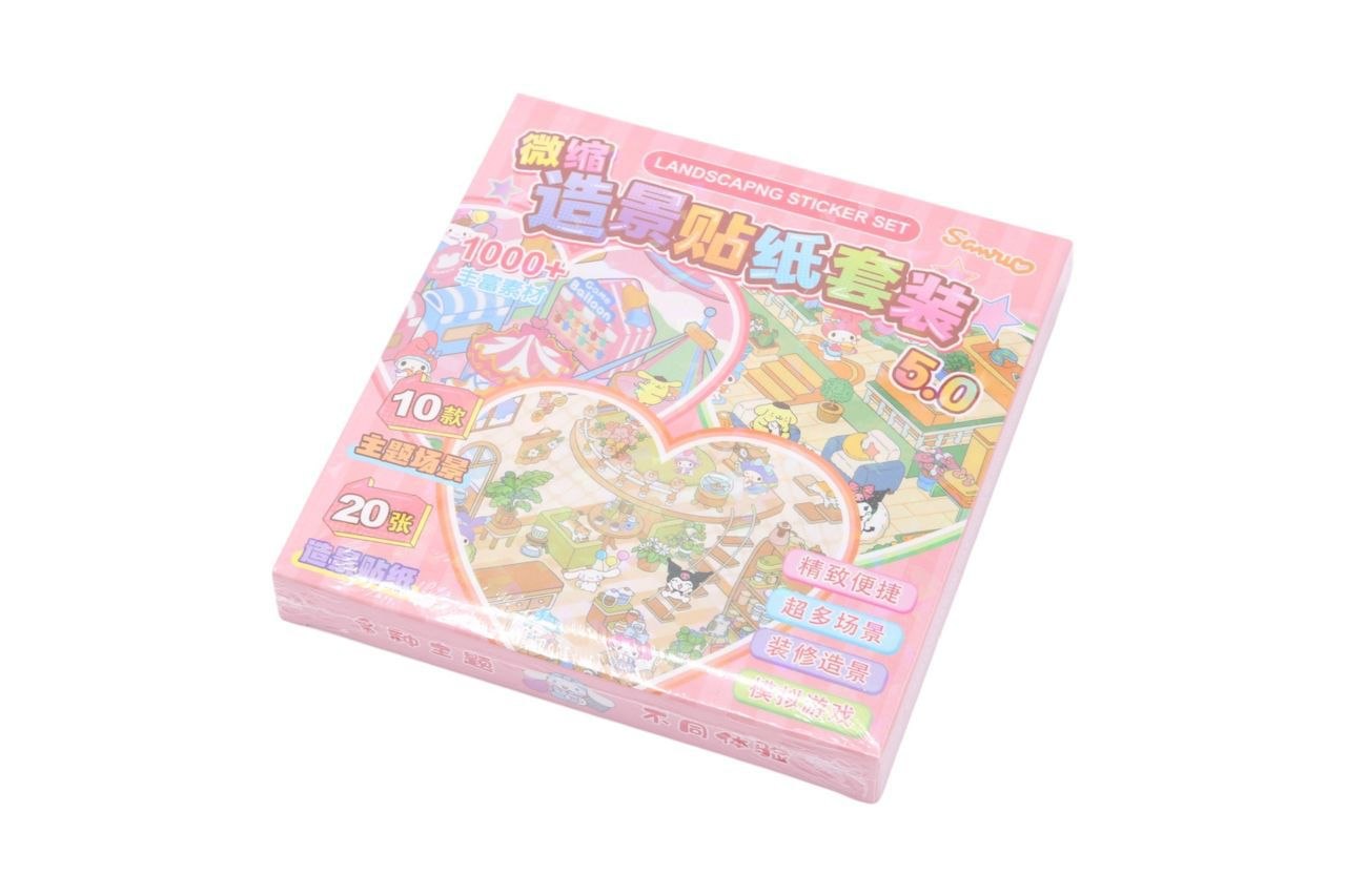 پک استیکر چیدمان مینیاتوری 3 بونیک مارکت