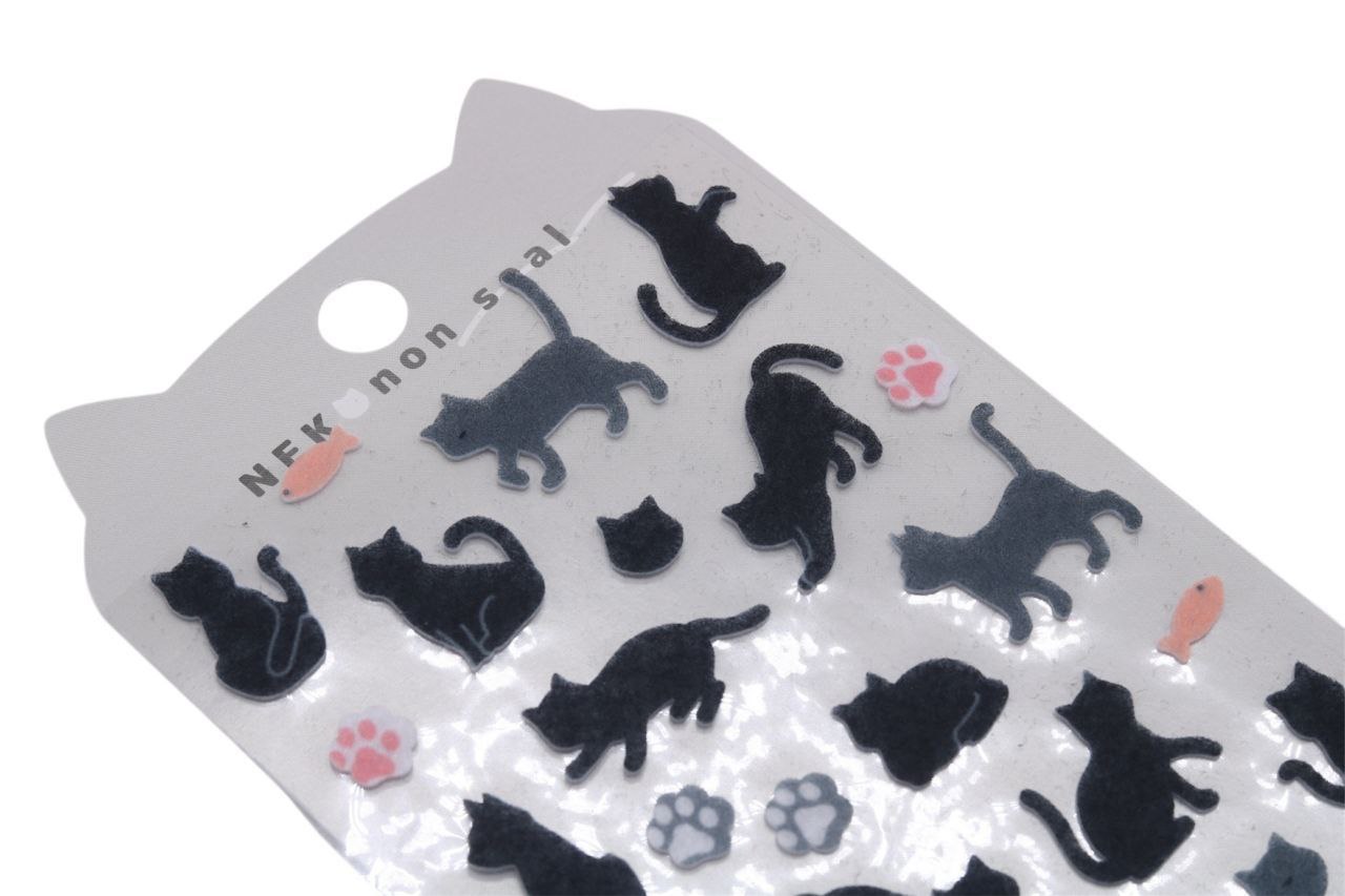 استیکر گربه پشمالو 3 بونیک مارکت