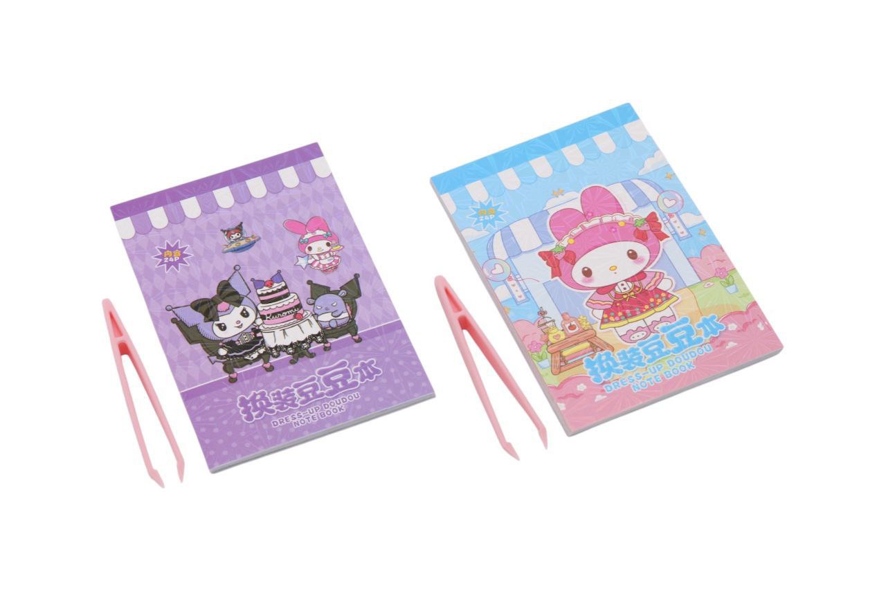 دفترچه استیکری لبوبو و کرومی 3 بونیک مارکت