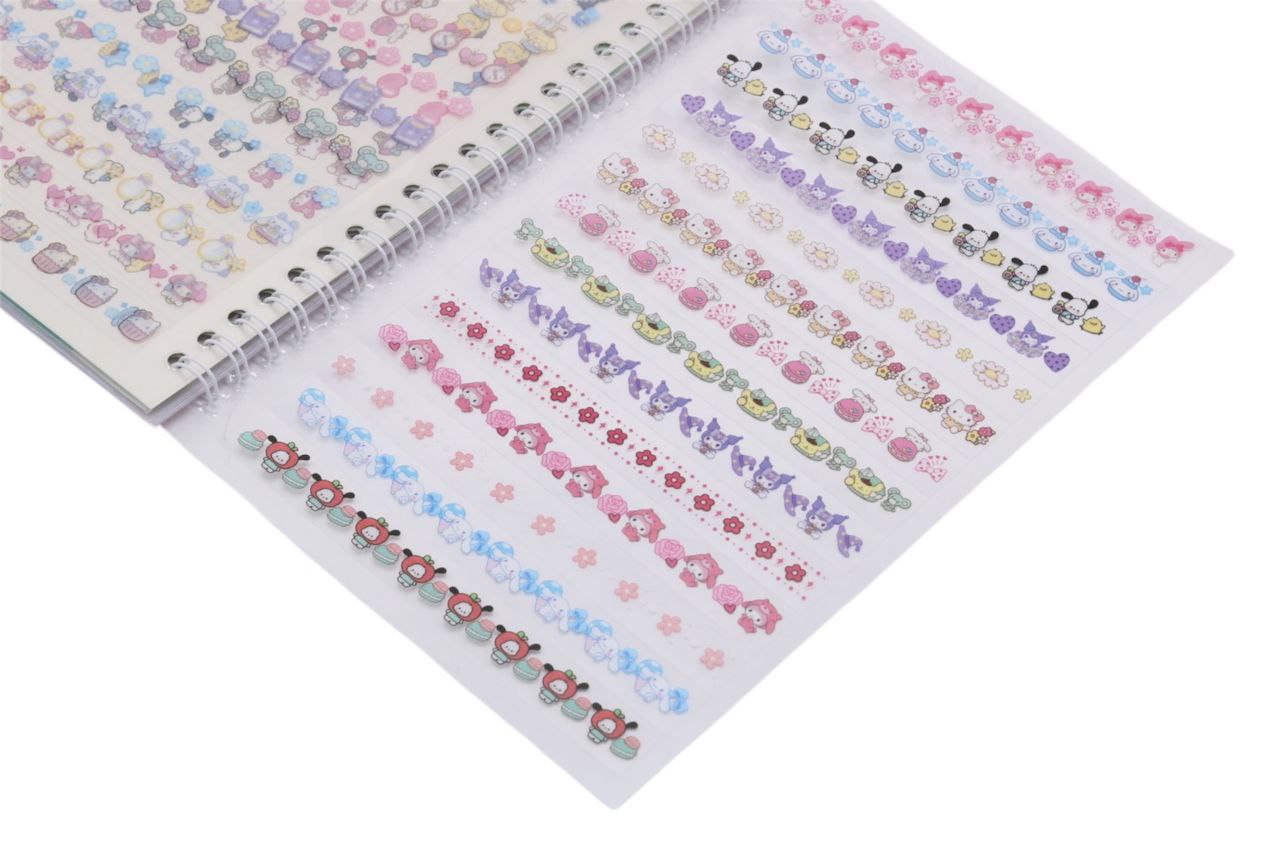 دفترچه استیکر سانریو 3 بونیک مارکت